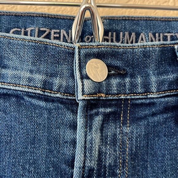 Citizens of Humanity Dani Cropped Straight Leg Jeans Size 25 - Picture 4 of 16